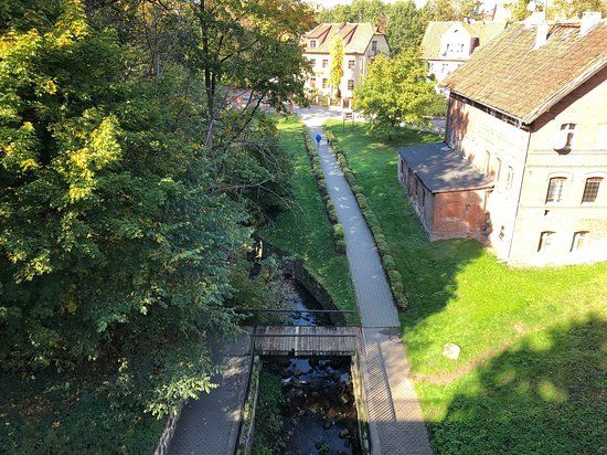 Most gotycki wysoki na rz. Sajnie